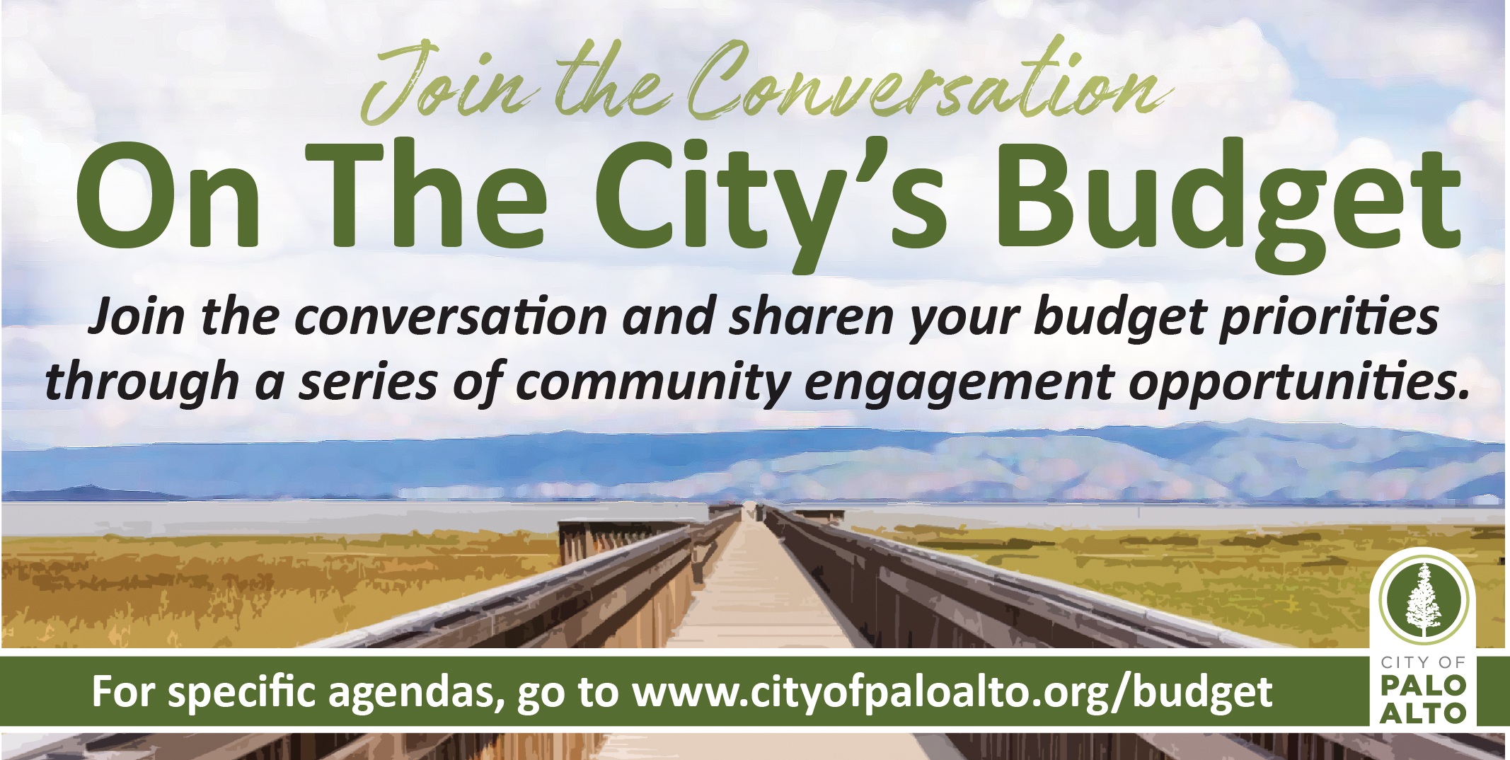Join the conversation on the City Budget graphic