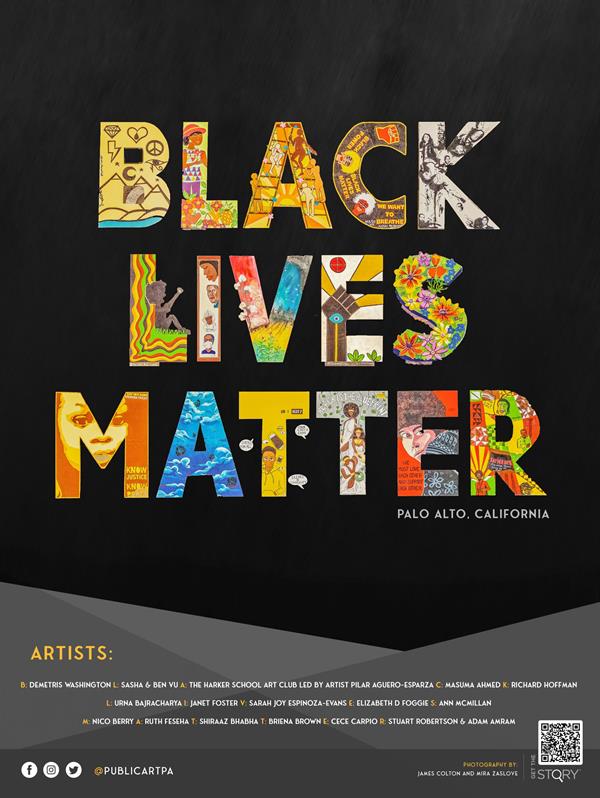 Image of Black Lives Matter poster