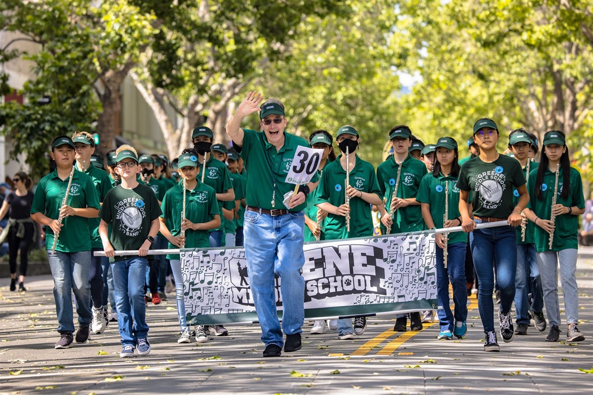 May Fete Parade City of Palo Alto, CA