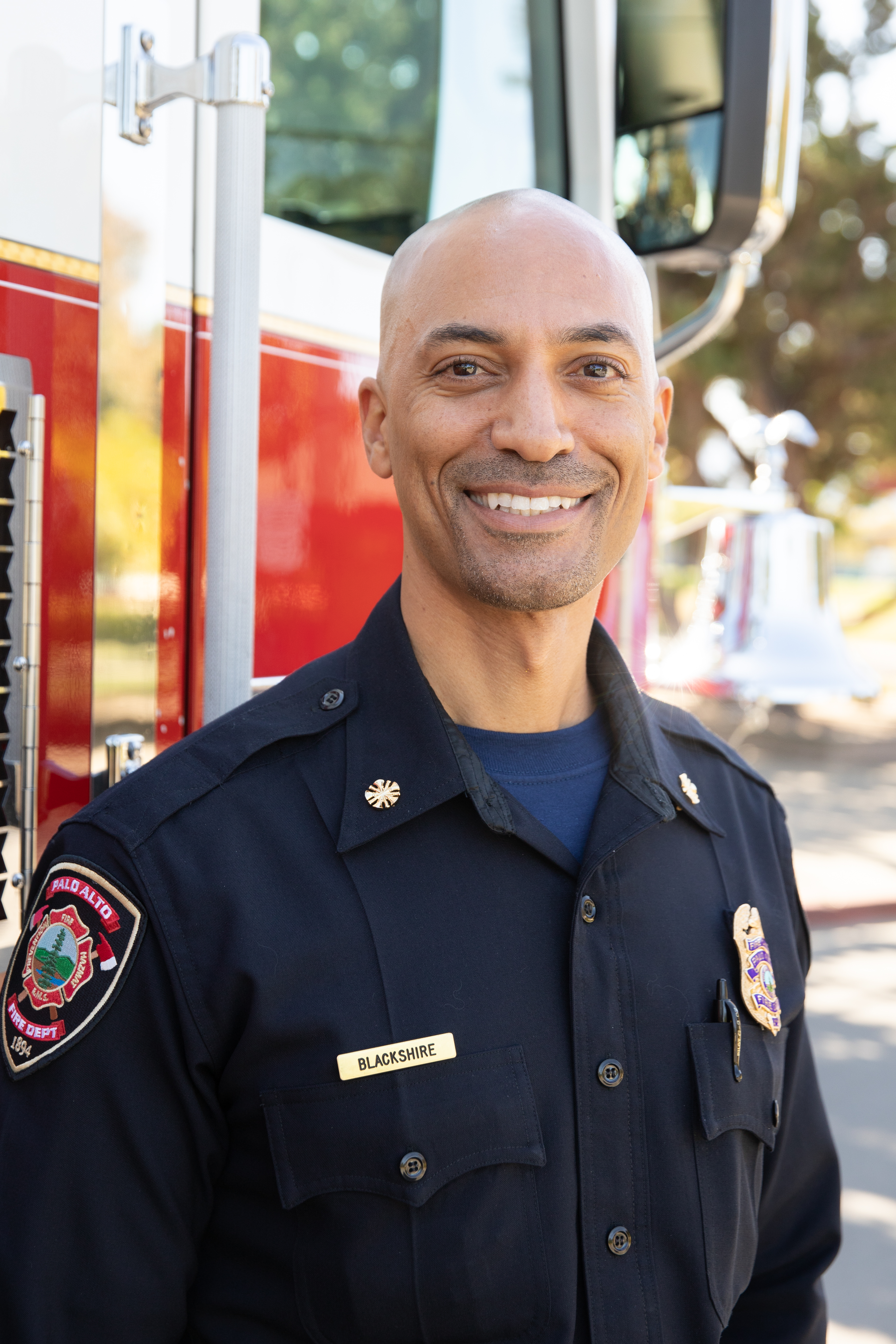 Geo Blackshire, Palo Alto Fire Chief