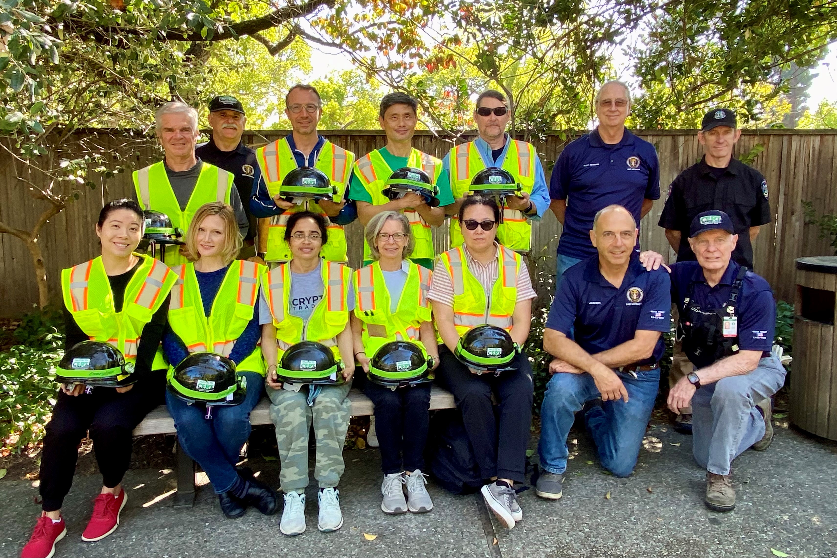 Group photo of the newest CERT graduates