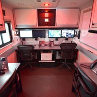 interior of Mobile EOC rear area