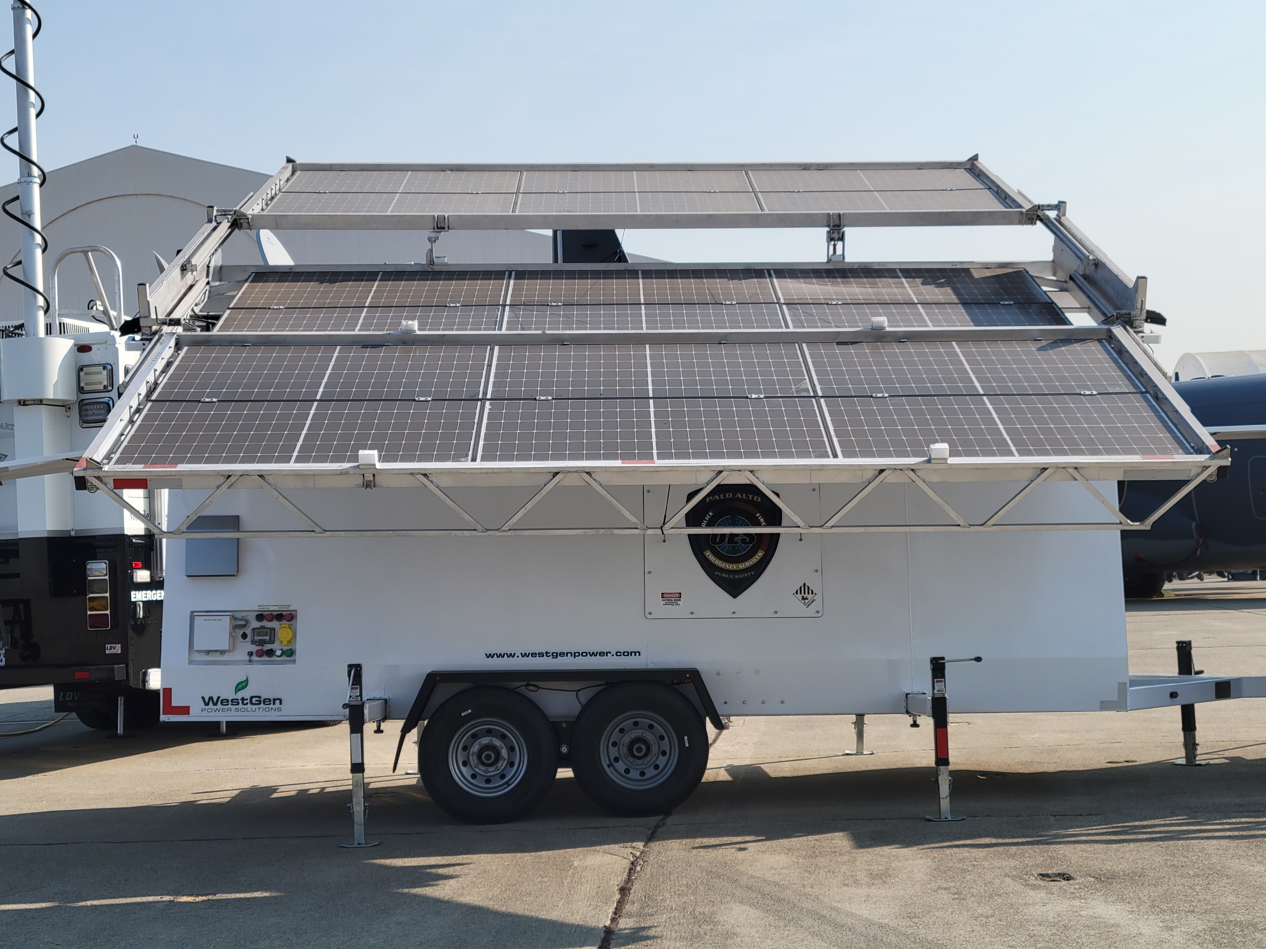 solar generator trailer