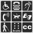 chart of accessibility symbols