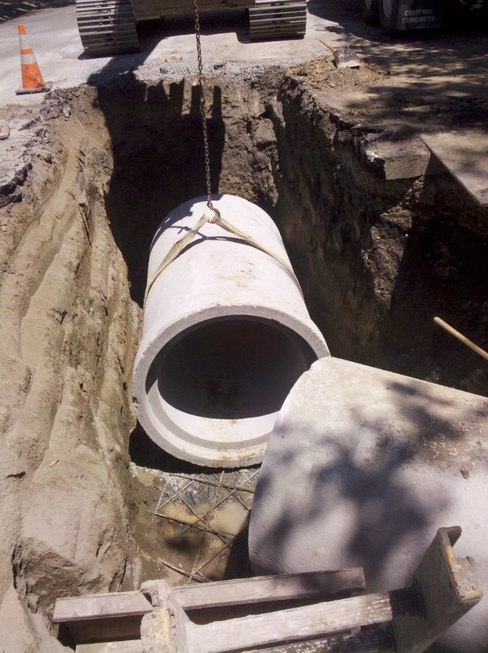 Storm drain clearance