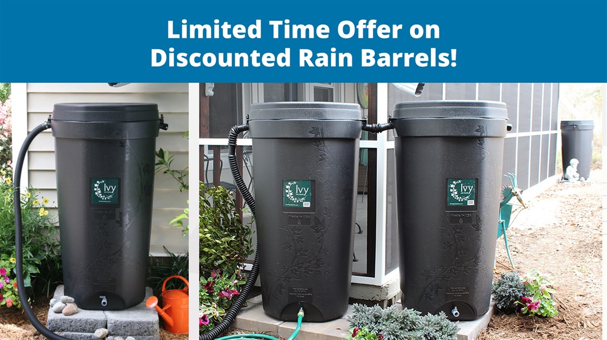 New Pilot Rain Barrel Program to Help Community Save Money and Water
